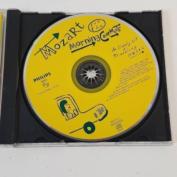 Mozart, Morning COMMUTE Music (CD) - Picture 2 of 4